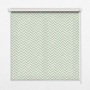 TULUP VNITŘNÍ roleta - okenní roleta - roleta - 150x140 cm - Zelená rybí kost obraz