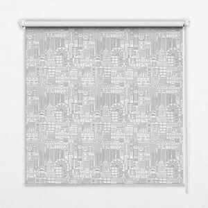 TULUP VNITŘNÍ roleta - okenní roleta - roleta - 150x140 cm - Náčrt města obraz