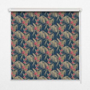 TULUP VNITŘNÍ roleta - okenní roleta - roleta - 150x140 cm - Zajímavé rostliny obraz