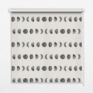 TULUP VNITŘNÍ roleta - okenní roleta - roleta - 120x140 cm - Fáze Měsíce obraz