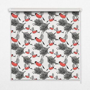 TULUP VNITŘNÍ roleta - okenní roleta - roleta - 130x140 cm - Hýl ptáci obraz