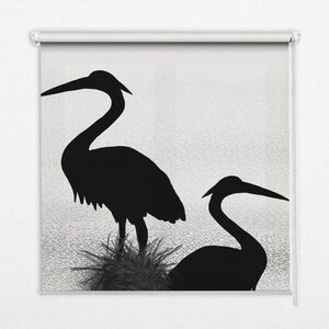 TULUP VNITŘNÍ roleta - okenní roleta - roleta - 120x140 cm - Volavky obraz