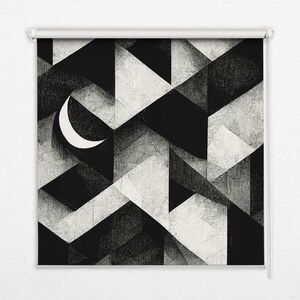 TULUP VNITŘNÍ roleta - okenní roleta - roleta - 130x140 cm - Trojúhelníky v abstrakci obraz