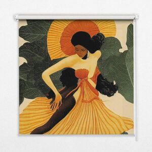 TULUP VNITŘNÍ roleta - okenní roleta - roleta - 130x140 cm - Tanečník obraz