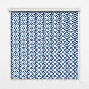 TULUP VNITŘNÍ roleta - okenní roleta - roleta - 130x140 cm - Modré tvary obraz