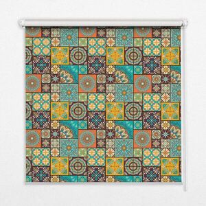 TULUP VNITŘNÍ roleta - okenní roleta - roleta - 110x140 cm - Barevná mandala obraz