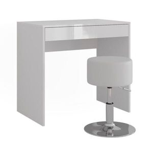 Vicco TOALETNÍ STOLEK Sherry Bílá/bílý vysoký lesk 81.4 cm s stoličkou obraz