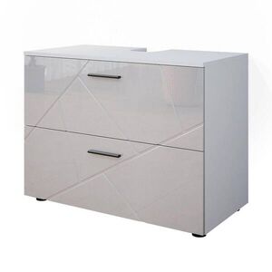 Vicco DOLNÍ SKŘÍŇKA POD DŘEZ Irma Bílá vysoký lesk 80 x 58.6 cm obraz