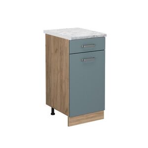 Vicco SPODNÍ SKŘÍŇKA KUCHYŇSKÉ LINKY R-Line Modrošedá 40 cm PD Mramor obraz