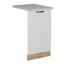 Vicco ČELNÍ PANEL MYČKY R-Line Bílý venkovský dům 45 cm s pracovní deskou obraz