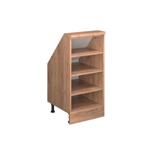 Vicco SKŘÍŇ POD ŠIKMOU STŘECHU Rion Bílá 40 x 81.6 cm se 4 přihrádkami obraz