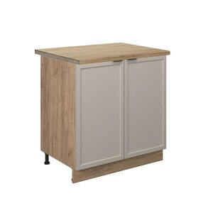 Vicco SKŘÍŇKA POD DŘEZ Fame-Line GreyBeige 80 cm , PD Dub obraz