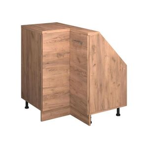 Vicco ŠIKMÁ SKŘÍŇ ROHOVÁ SKŘÍŇKA Rion Zlatý mocný dub 75.6 x 81.6 cm s 1 dveřmi obraz