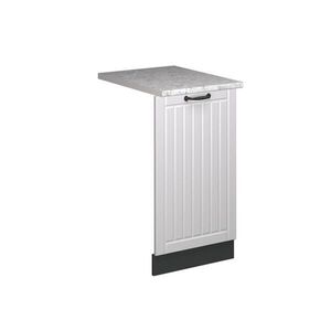 Vicco ČELNÍ PANEL MYČKY Fame-Line, Bílý venkovský dům/Antracit, 45 cm s pracovní deskou obraz