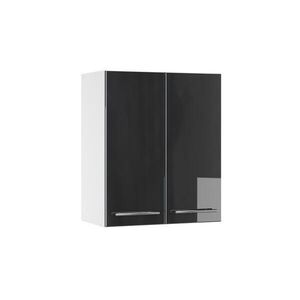 Vicco VĚŠÁK NA STĚNU Fame-Line Antracitový vysoký lesk 60 cm obraz