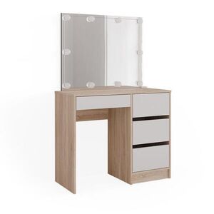 Vicco TOALETNÍ STOLEK Sherry Sonoma 90 cm s osvětlením LED obraz