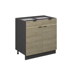 Vicco SPODNÍ SKŘÍŇKA KUCHYŇSKÉ LINKY Fame-Line Dubový panel 80 cm bez pracovní desky obraz