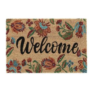 Relaxdays ROHOŽKA Vícebarevná kokosové vlákno Welcome obraz