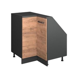 Vicco ŠIKMÁ SKŘÍŇ ROHOVÁ SKŘÍŇKA Rion Zlatý mocný dub 75.6 x 81.6 cm s 1 dveřmi obraz