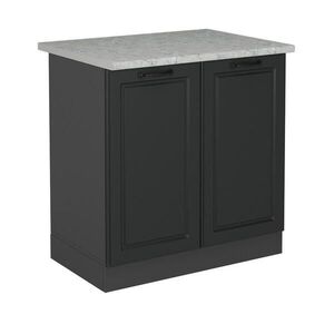 Vicco SKŘÍŇKA POD DŘEZ R-Line Antracitový venkovský dům 80 cm PD Mramor obraz