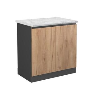 Vicco SKŘÍŇKA POD DŘEZ R-Line Zlatý mocný dub 80 cm AP Marble obraz