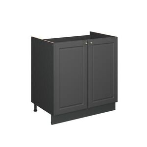 Vicco SKŘÍŇKA POD DŘEZ Fame-Line Anthrazit-Gold Landhaus 80 cm , PD Dub obraz