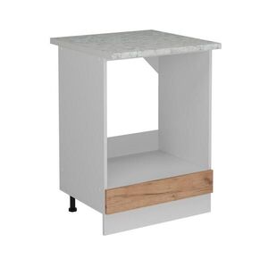 Vicco SKŘÍŇKA NA VESTAVĚNOU TROUBU R-Line Zlatý mocný dub 60 cm PD Mramor obraz