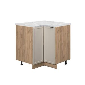 Vicco ROHOVÁ SKŘÍŇKA Fame-Line GreyBeige 80.5 cm , PD Mramor obraz