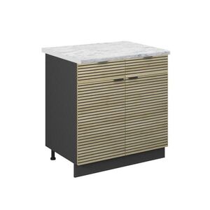 Vicco SPODNÍ SKŘÍŇKA KUCHYŇSKÉ LINKY Fame-Line Dubový panel 80 cm , PD Mramor obraz