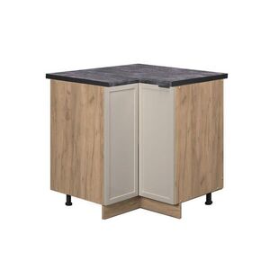 Vicco ROHOVÁ SKŘÍŇKA Fame-Line GreyBeige 80.5 cm , PD Antracit obraz