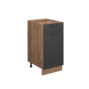 Vicco SPODNÍ SKŘÍŇKA KUCHYŇSKÉ LINKY Fame-Line Tmavě šedá 40 cm , PD Mramor obraz
