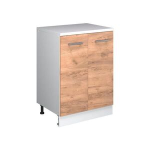 Vicco ROZŠIŘUJÍCÍ SKŘÍŇKA Rion, Zlatý mocný dub/Bílá, 60 x 46 cm bez šikminy se 2 dveřmi obraz