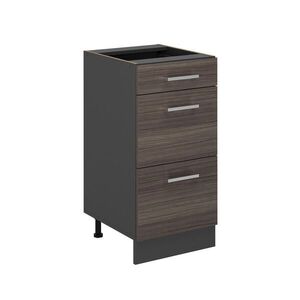 Vicco SPODNÍ SKŘÍŇKA KUCHYŇSKÉ LINKY R-Line Ušlechtilá šedá 40 cm se zásuvkami, bez pracovní desky obraz