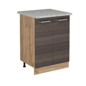 Vicco SPODNÍ SKŘÍŇKA KUCHYŇSKÉ LINKY R-Line Ušlechtilá šedá 60 cm PD Mramor obraz