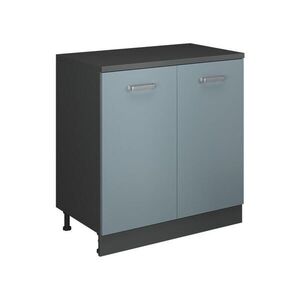 Vicco ROZŠIŘUJÍCÍ SKŘÍŇKA Rion, Modrošedá/Antracit, 80 x 46 cm bez šikminy se 2 dveřmi obraz