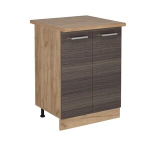 Vicco SPODNÍ SKŘÍŇKA KUCHYŇSKÉ LINKY R-Line Ušlechtilá šedá 60 cm , PD Dub obraz