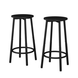 Vicco 2-KS SADA BAROVÝCH STOLŮ Edmonton Černá 31.5 x 64 cm 2 díly obraz