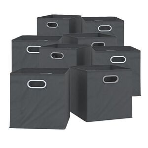 Vicco SKLÁDACÍ BOX Antracit 30 x 30 cm Sada 8 kusů obraz