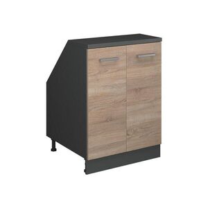Vicco ŠIKMÁ SKŘÍŇ Rion Sonoma 60 x 81.6 cm se 2 dveřmi, korpus skříně hloubka 60 cm obraz