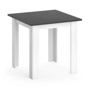 Vicco JÍDELNÍ STŮL Karlos Antracit 80 x 80 cm obraz