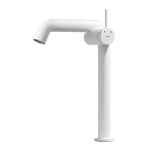EMKE UMYVADLOVÁ BATERIE s přívodní trubkou z nerezové oceli bílá matná 31/22 cm obraz