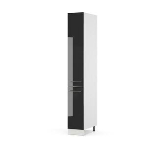 Vicco KOUPELNOVÁ SKŘÍŇKA Fame-Line Antracitový vysoký lesk 30 x 206.8 cm obraz
