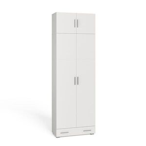 Vicco REGÁL NA DOKUMENTY Ingo Bílá 80 x 182.4 cm s výsuvnou skříňkou a zásuvkou obraz