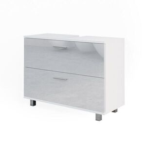 Vicco DOLNÍ SKŘÍŇKA POD DŘEZ Ilias Bílá vysoký lesk 80 x 60.8 cm obraz