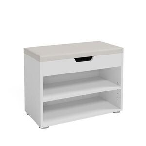 Vicco BOTNÍK S LAVICÍ Rolfe Bílá 60 x 45 cm obraz