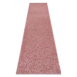 rugsX BĚHOUN SOFFI shaggy 5cm světle růžový - do kuchyně, předsíně, chodby, haly 70/300 cm obraz