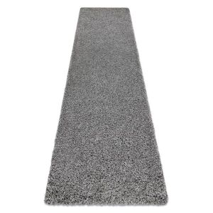 rugsX BĚHOUN SOFFI shaggy 5cm šedá - do kuchyně, předsíně, chodby, haly 70/300 cm obraz