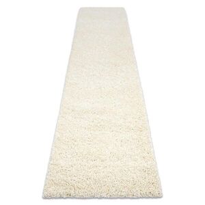 rugsX BĚHOUN SOFFI shaggy 5cm krém - do kuchyně, předsíně, chodby, haly 60/250 cm obraz