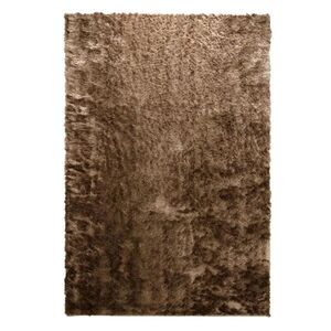 benuta SHAGGY koberec Whisper Světle hnědá 120x170 cm obraz