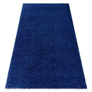 rugsX KOBEREC SOFFI shaggy 5cm tmavě modrý 200/290 cm obraz